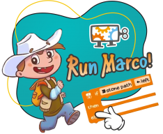 Run Marco - Школа программирования для детей, компьютерные курсы для школьников, начинающих и подростков - KIBERone г. Пушкино