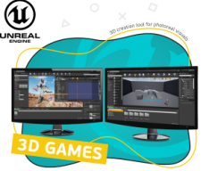 Unreal Engine 4. Игровой движок - Школа программирования для детей, компьютерные курсы для школьников, начинающих и подростков - KIBERone г. Пушкино