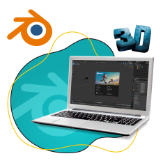 Blender - КИБЕРшкола программирования для детей, компьютерные курсы для школьников, начинающих и подростков - KIBERone г. Пушкино
