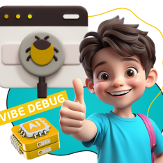 Тестирование & Vibe Debug. Охотники за багами - КИБЕРшкола программирования для детей, компьютерные курсы для школьников, начинающих и подростков - KIBERone г. Пушкино