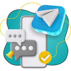 Создание Mini App для Telegram - КИБЕРшкола программирования для детей, компьютерные курсы для школьников, начинающих и подростков - KIBERone г. Пушкино