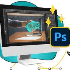 Волшебный Photoshop - КИБЕРшкола программирования для детей, компьютерные курсы для школьников, начинающих и подростков - KIBERone г. Пушкино