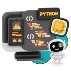 Мой первый сайт с мозгами: Python + AI - КИБЕРшкола программирования для детей, компьютерные курсы для школьников, начинающих и подростков - KIBERone г. Пушкино