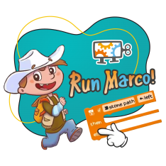 Run Marco - КИБЕРшкола программирования для детей, компьютерные курсы для школьников, начинающих и подростков - KIBERone г. Пушкино
