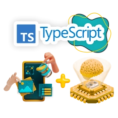 TypeScript + AI: создаём умные веб-приложения - КИБЕРшкола программирования для детей, компьютерные курсы для школьников, начинающих и подростков - KIBERone г. Пушкино