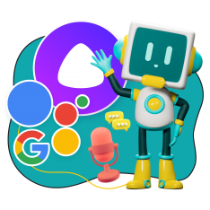 Голосовой помощник Алиса - КИБЕРшкола программирования для детей, компьютерные курсы для школьников, начинающих и подростков - KIBERone г. Пушкино