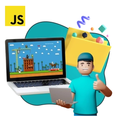 JavaScript + AI. Проектное обучение + геймификация + AI-помощники - КИБЕРшкола программирования для детей, компьютерные курсы для школьников, начинающих и подростков - KIBERone г. Пушкино
