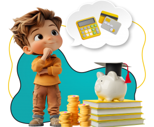 Финансовый интеллект вместе KIBERone - КИБЕРшкола программирования для детей, компьютерные курсы для школьников, начинающих и подростков - KIBERone г. Пушкино